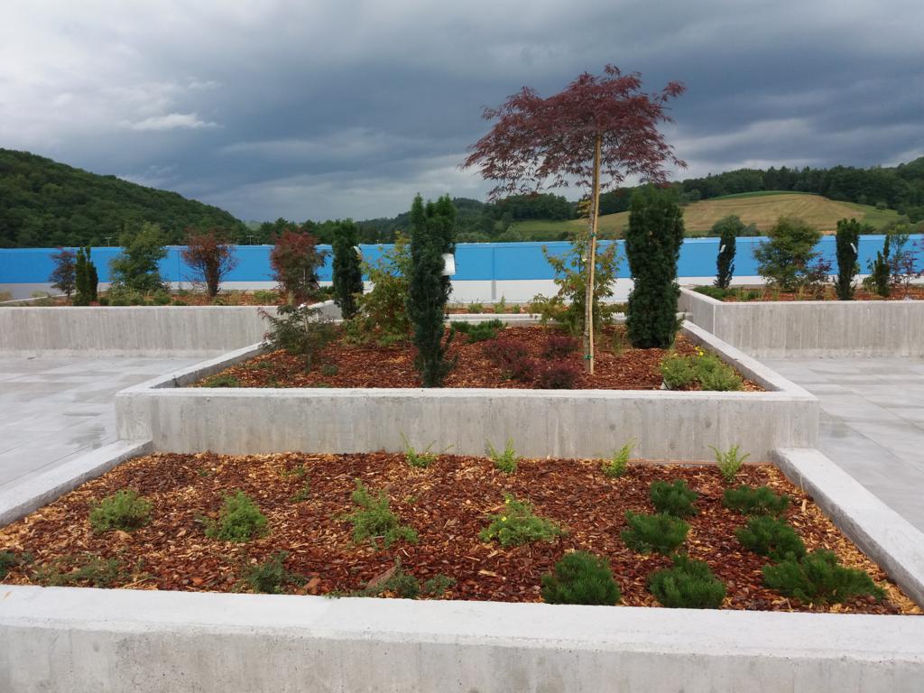 Uređenje zelenog vrta na krovu